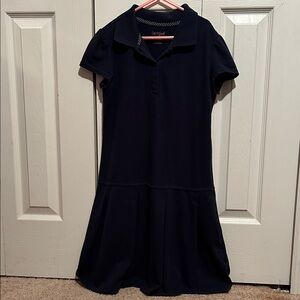 Cat & Jack Dark Blue Girls Uniform Dress